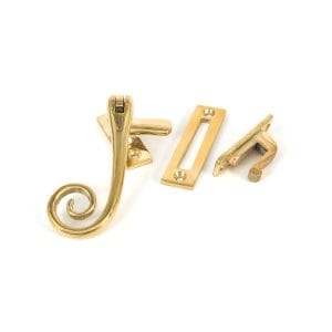 Monkeytail Fastener, Polished Brass