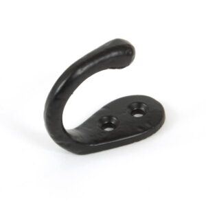 Single Robe Hook. Black
