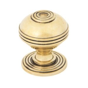 Anvil Prestbury Cabinet Knob 38mm, Aged Brass