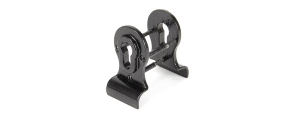 Anvil Black Euro Door Pull – Back to Back Fixing