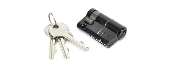 Black 40/10 6pin Single Cylinder