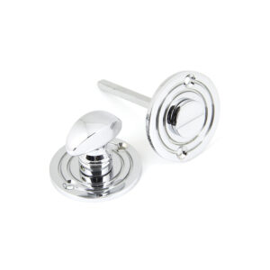 Round Bathroom Thumbturn Polished Chrome