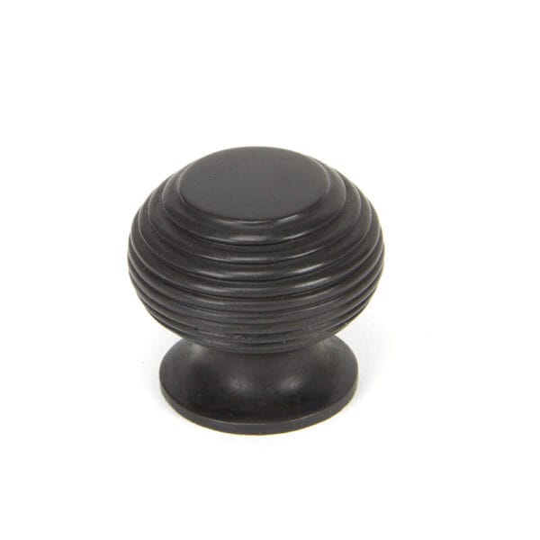 Aged Bronze Beehive Cabinet Knob