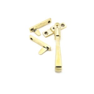Aged Brass Night-Vent Locking Avon Fastener