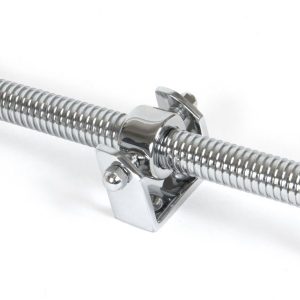 Fanlight Screw Opener, Chrome