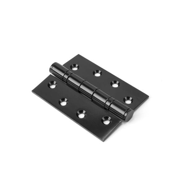 Anvil pair 4″ ball bearing butt hinge, black