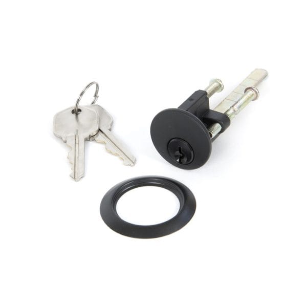 Rim Cylinder and keys, Black