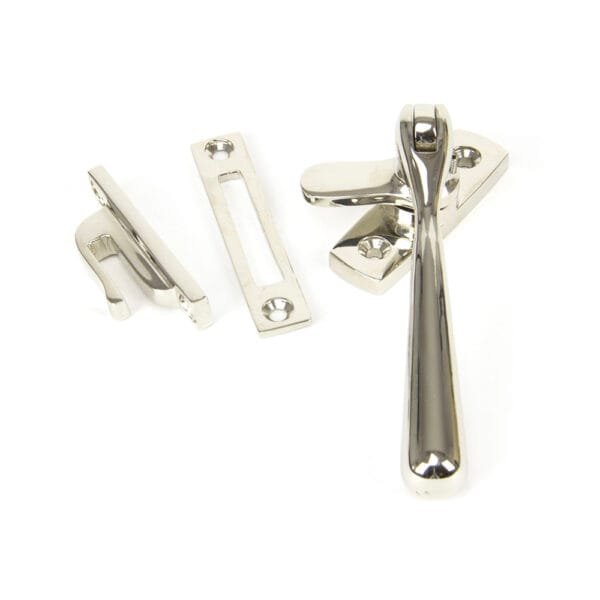 Anvil Newbury Locking Fastener, Polished Nickel