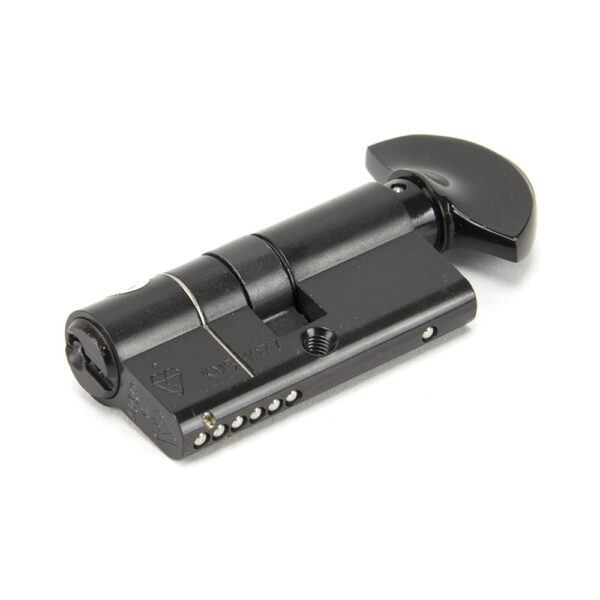 Euro Thumbturn cylinder 60mm BS Black 30/30 Keyed alike