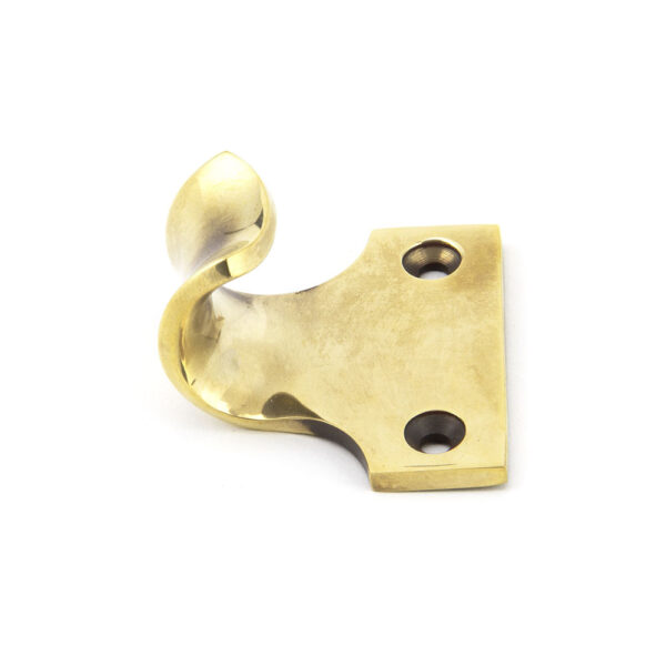 Anvil Sash Lift, Aged Brass