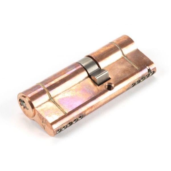 Polished Bronze 35/45 5pin Euro Cylinder KA