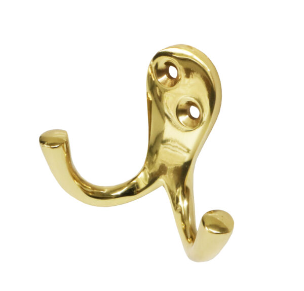 Robe Hooks Double Victorian Style 51mm