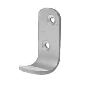Coat Hook 51mm Satin Anodised Aluminium