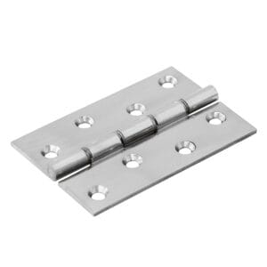 Butt Hinges Double Phosphur Bronze Washered Pairs Polished Chrome