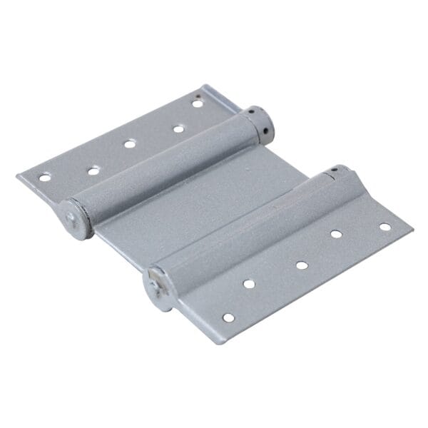 Double Action Spring Hinges Pairs Grey
