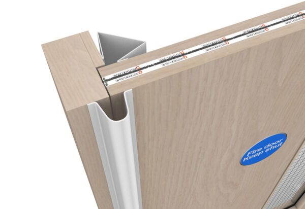 Hinge Fingerguard Rear 1960mm White