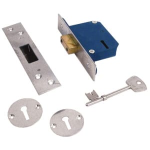 Deadlock Narrow Style 5 Lever 51mm Case Depth Satin