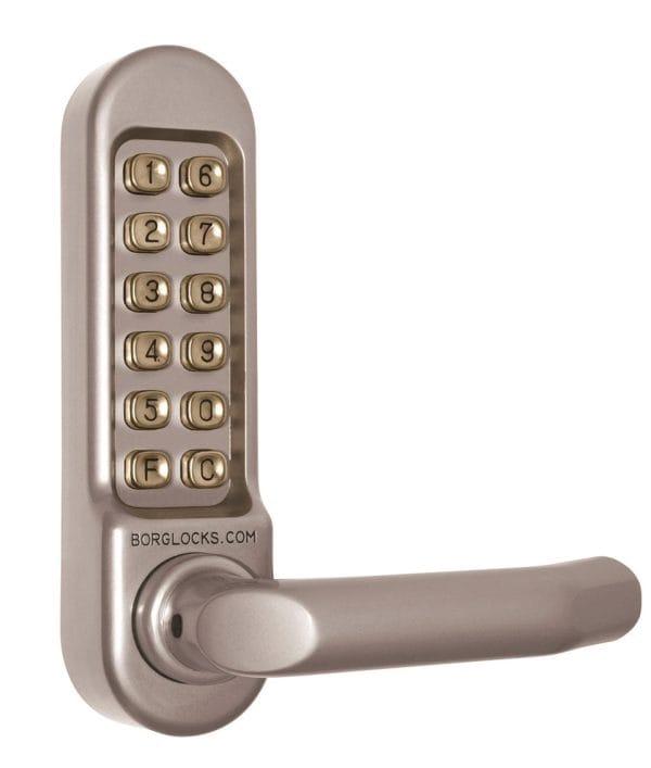 Digital Lock Borg 5003 Silver