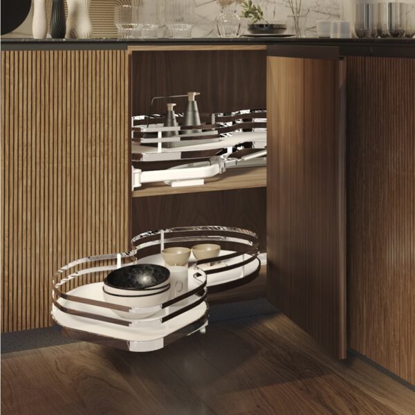 Select Glide Corner Unit, Chrome