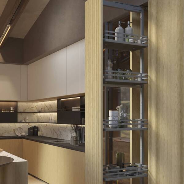 SELECT Larder Pull-Out Unit, Anthracite
