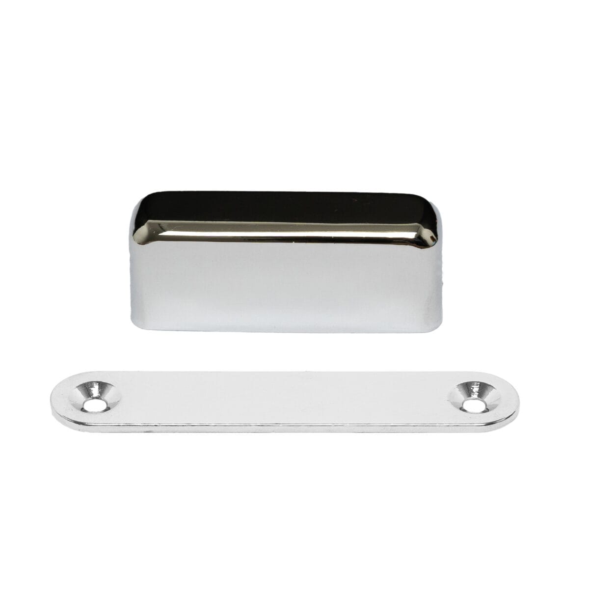 Select Magnet Select Magnetic Catch Surface Fix - Polished Chrome - 2kg | Quest Hardware