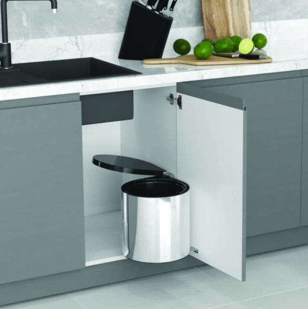Essence Under-Sink 10 Litre Hinged Waste Bin
