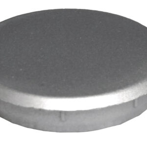 Hinge Hole Boss Cover Chrome