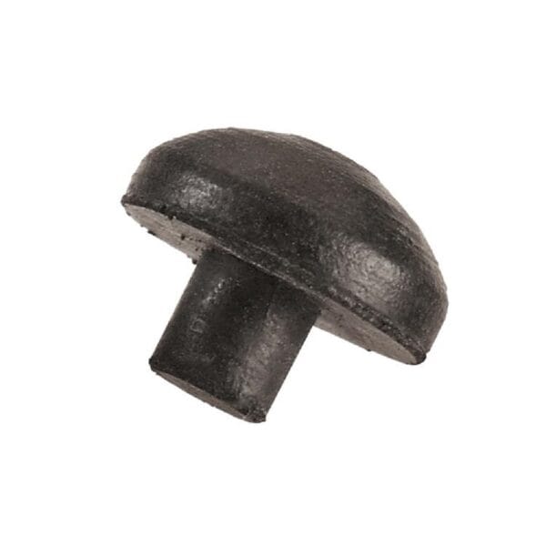 Pure Bookcase Stud Black Rubber Shelf Buffer For Studs