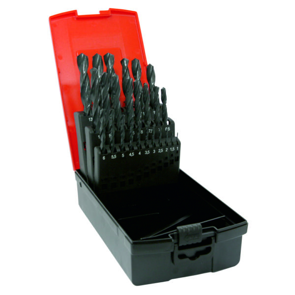 Drill Bit Set HSS Rolled Jobber 25pc