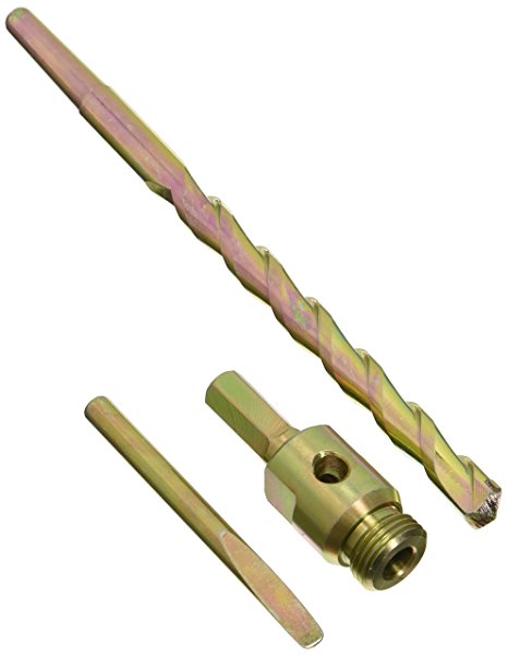 Core Drill Hex Adaptor Pack With Guide Rod And Drift
