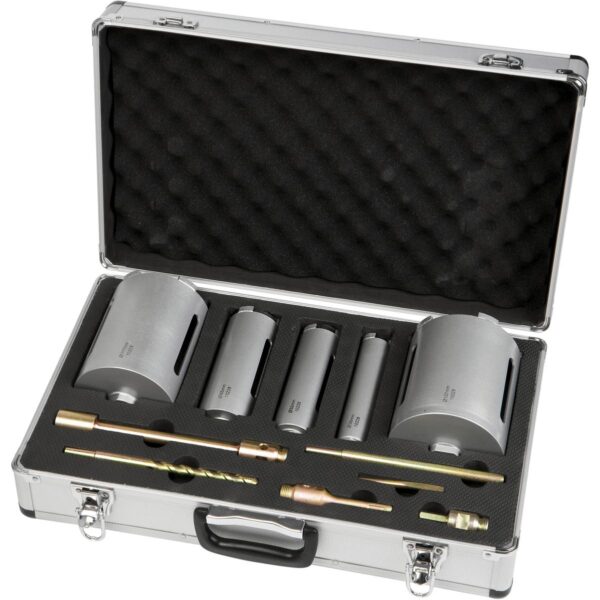 Core Drill Dry Diamond Set 11 Pc