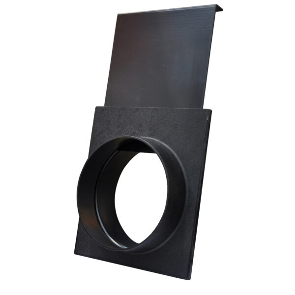 100mm air flow control gate, plastic