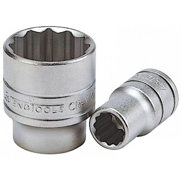 Socket Bi-Hex 1/2″ Square Drive
