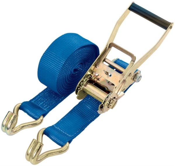 Ratchet action load strap, 50mm wide