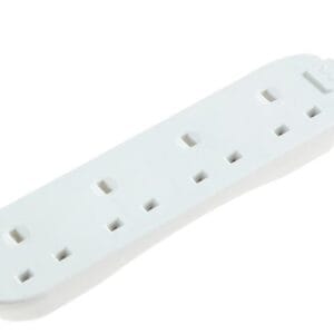 4 Gang Adaptor Lead 2m 13 amp 240V