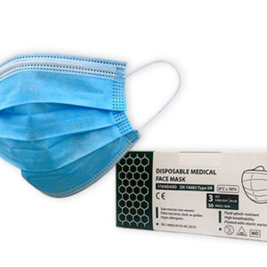 Medical Type II 3-ply face mask EN14683 50/bx