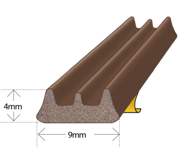 E-Strip Self Adhesive Seal EPDM