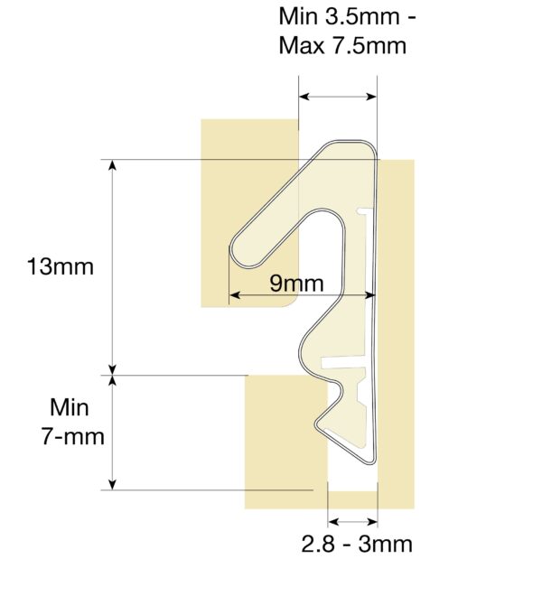 Aquamac 124 Joinery Seals