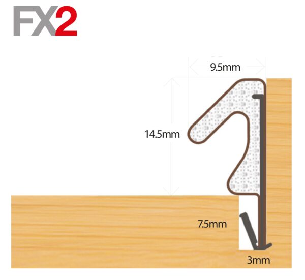 Stormseal FX2 Joinery Seals 150m Roll