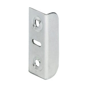 Lock Angle Strike Plate NP, 33 x 12mm