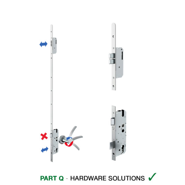Reliance D11 Nightlatch Twin Deadbolt Multipoint