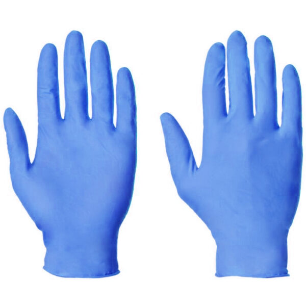 Nitrile Gloves Disposable Blue 100/pk