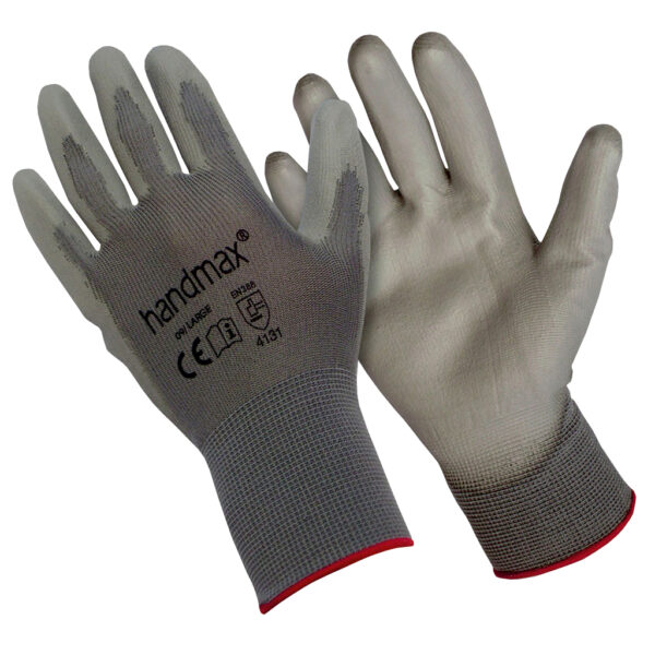 Gloves Close Fit With Nitrile Coated Palm