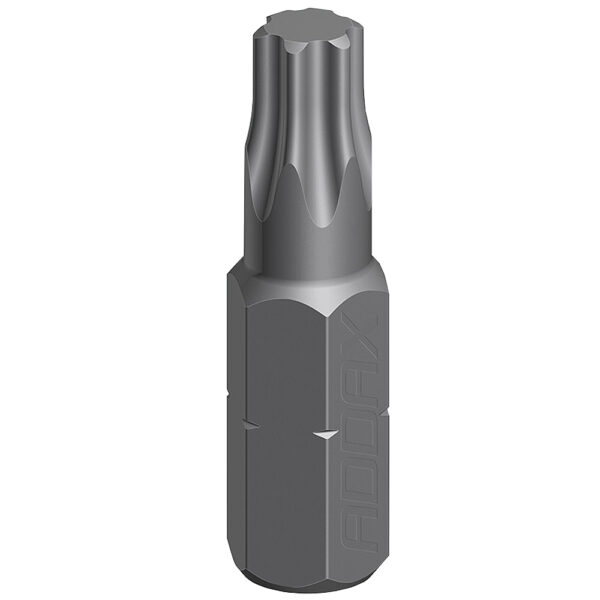 Torx Drive 25mm Screwdriver Bits Grey