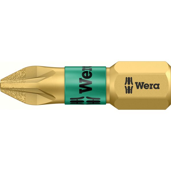 Wera Bi-Torsion Diamond Coated Screwdriver Bits