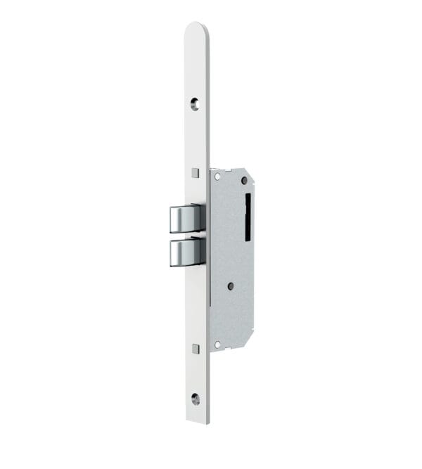 Reliance D11 Nightlatch Twin Deadbolt Multipoint Lock, LH, 55mm Backset, 20mm Radius End Faceplate, 60 Variant