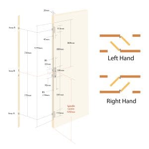 Reliance D10 Single Door Multipoint Lock Kits – Twin Deadbolt