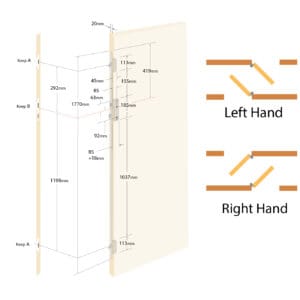 Reliance D50 Heritage Style Hooklock Autolocking Multipoint Locks