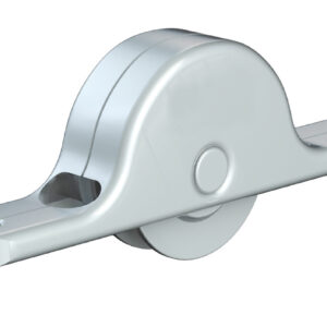 Series Mini Delrin Wheel Bottom Guide Roller 18mm Diameter 25kg Capacity