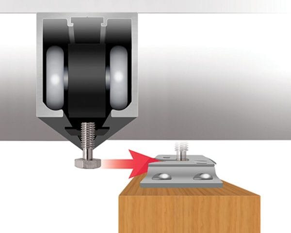 TommaSlide 100 Fast Fix Single Door Fitting Sets With Soft Close Options